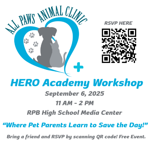 Hero Academy Workshop Hosted by All Paws Animal Clinic of Royal Palm Beach, FL